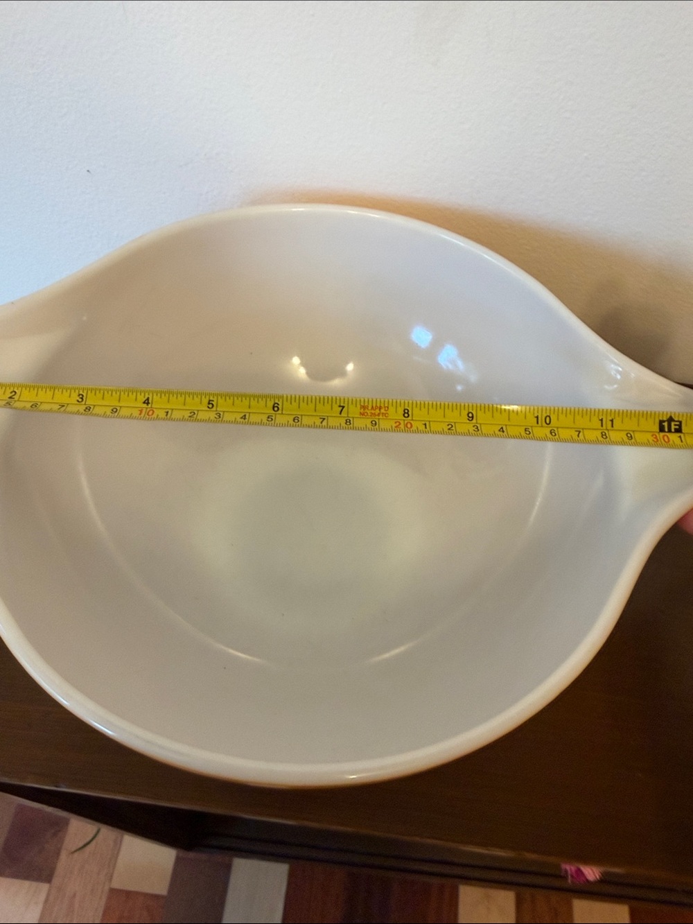 Pyrex Vintage Butterfly Gold Cinderella Floral Mixing Bowl - Picture 6 of 7